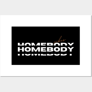 Homebody Vibes Stacked Posters and Art